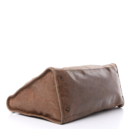 Balenciaga Agneau Classic Hardware Work Sienna 4 of 17
