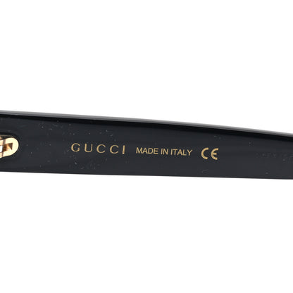 Gucci Round GG Sunglasses GG0028S Black 5 of 7