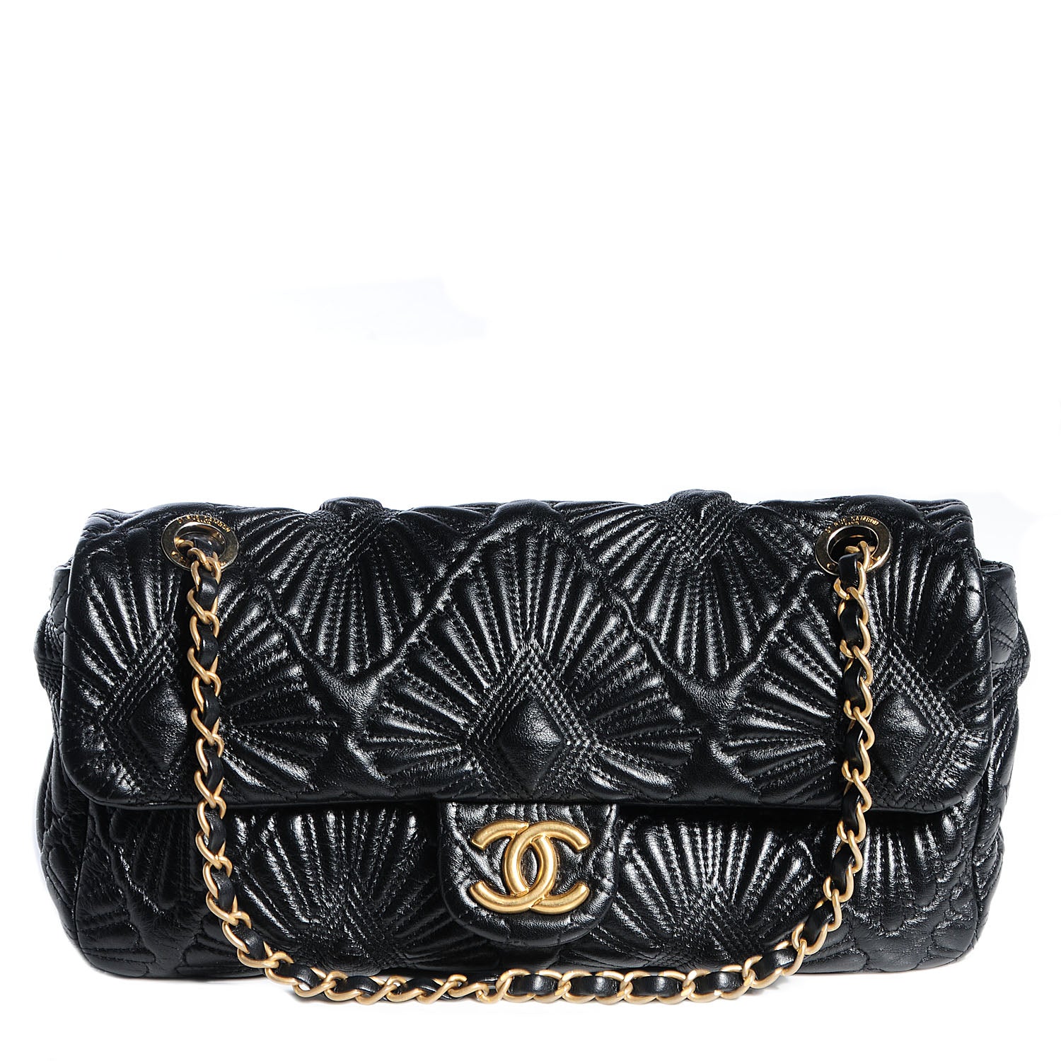Chanel Lambskin Quilted Ca D'Oro Flap Black 1 of 7
