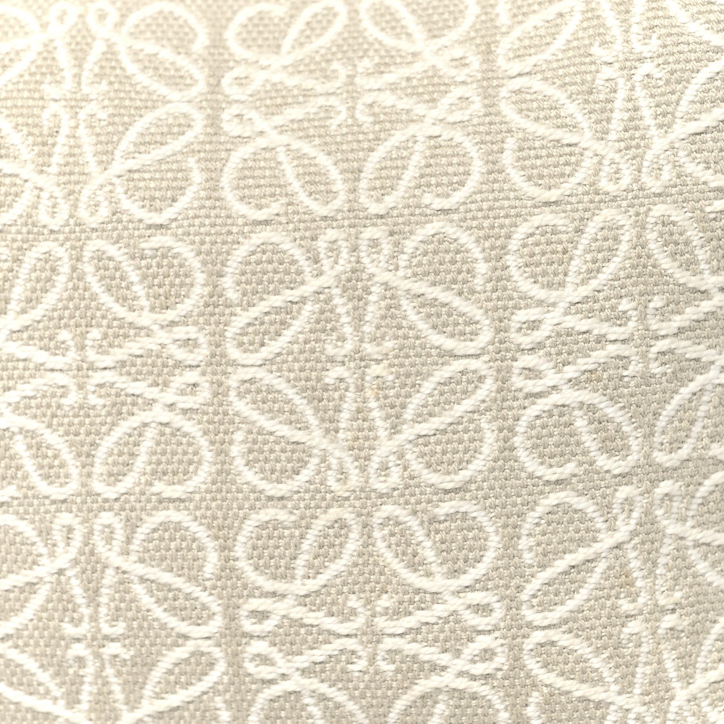 Jacquard Anagram Calfskin Small Cubi Bag Ecru Tan