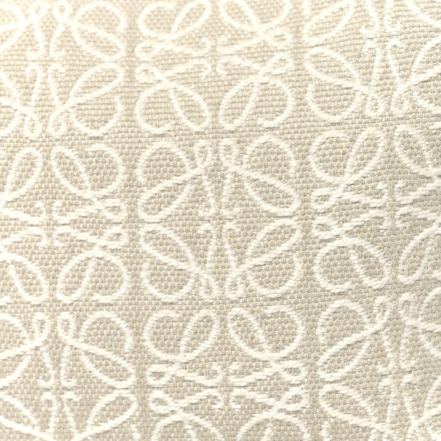 Loewe Jacquard Anagram Calfskin Small Cubi Bag Ecru Tan 7 of 9