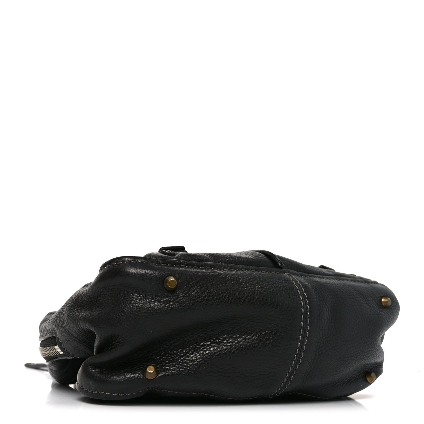 Calfskin Paddington Small Shoulder Bag Black