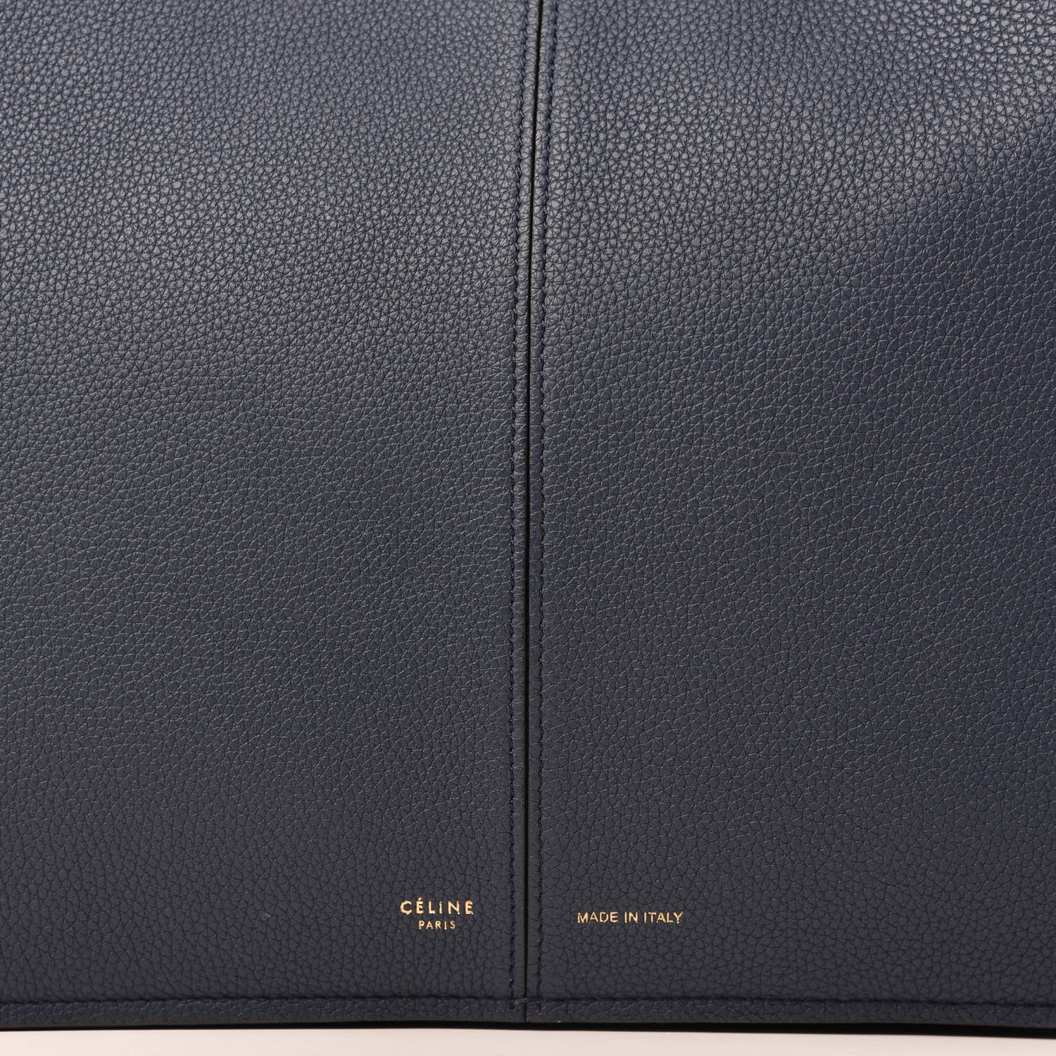 Celine Baby Grained Calfskin Small Tri-Fold Bag Steel Blue 8 of 9