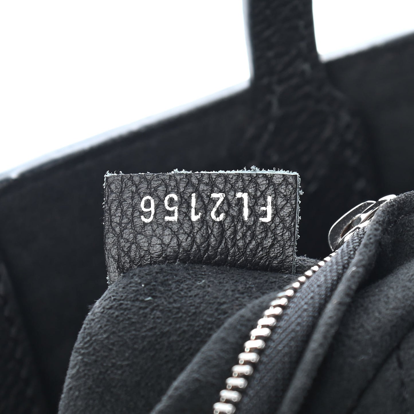 Calfskin Lockme Cabas Black