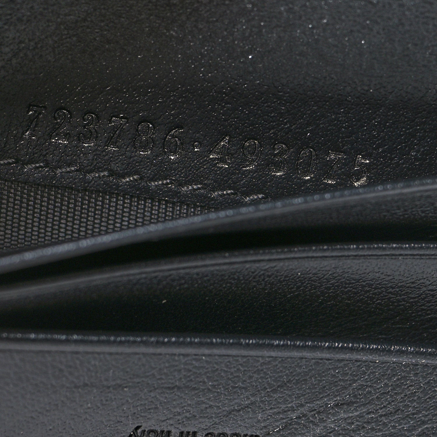 Gucci Calfskin GG Matelasse Card Case Wallet Black 7 of 10