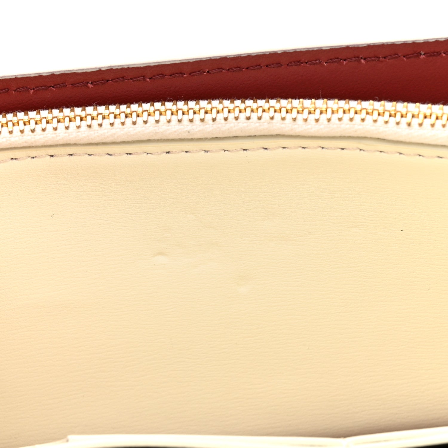Off-White Calfskin Jitney Logo Flap Wallet On Chain White 12 of 15