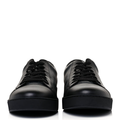 Louis Vuitton Calfskin Damier Graphite Match Up Sneakers 7.5 2 of 8