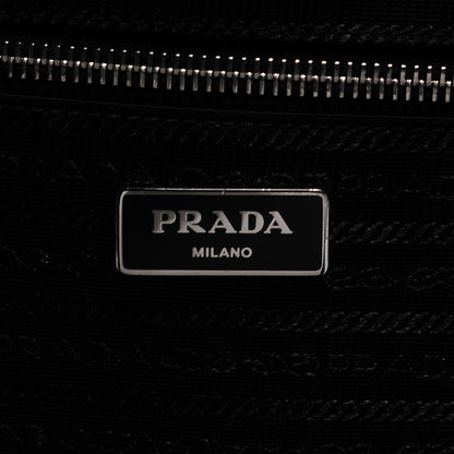 Prada Nylon Carry On Rolling Luggage Black 7 of 10