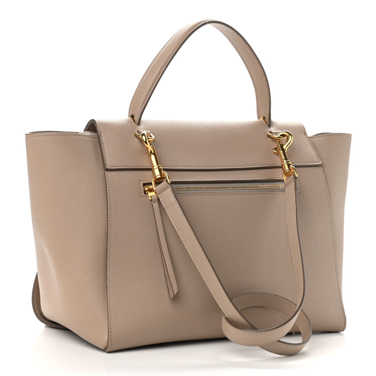 Celine Grained Calfskin Mini Belt Bag Dune 3 of 15