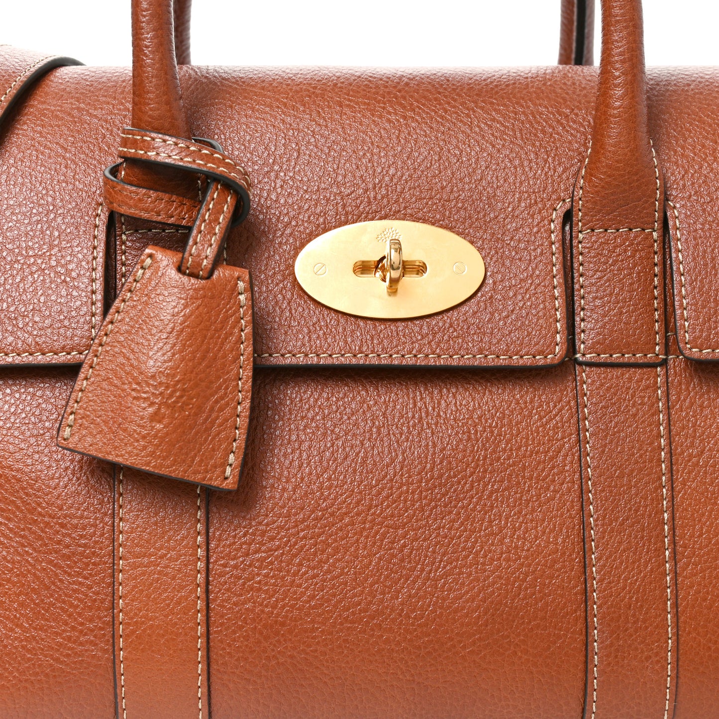 Classic Grain Small Bayswater Satchel Oak