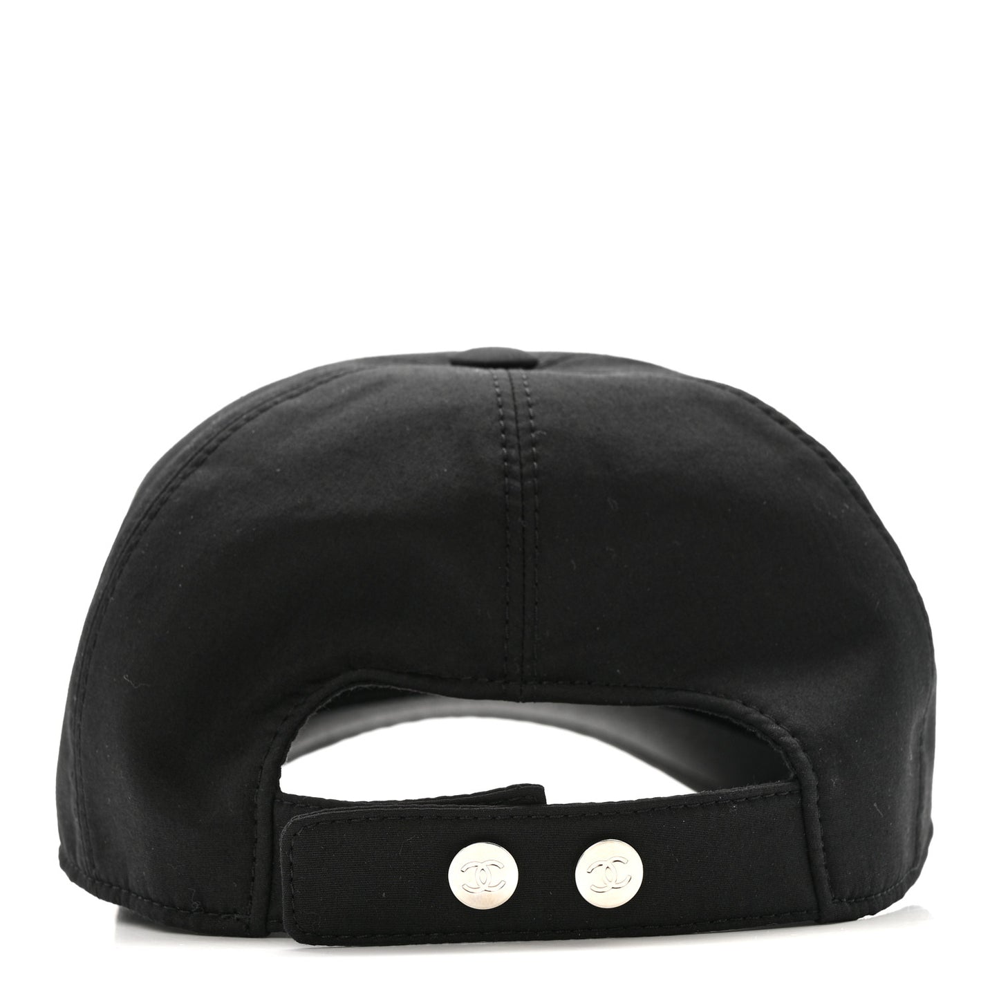 Cotton Sequin CC Cap Hat Black