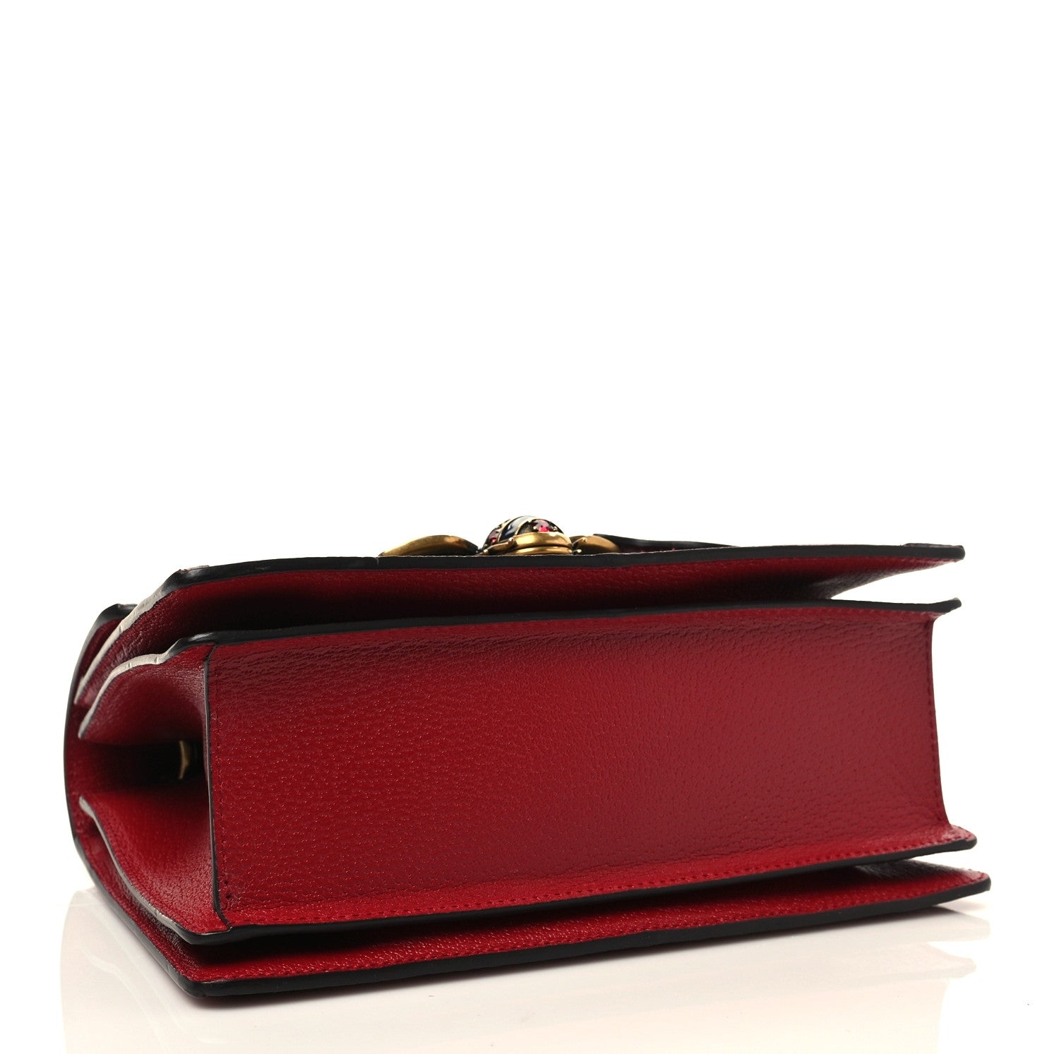 Gucci GG Supreme Monogram Small Queen Margaret Top Handle Bag Red 4 of 8