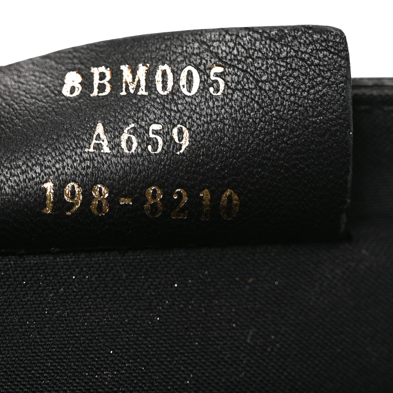 Fendi Vitello Liberty F is Fendi Bi-Color FF 1974 Embossed Envelope Belt Bag Maya Black 6 of 9