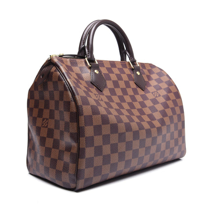 Louis Vuitton Damier Ebene Speedy 30 3 of 12