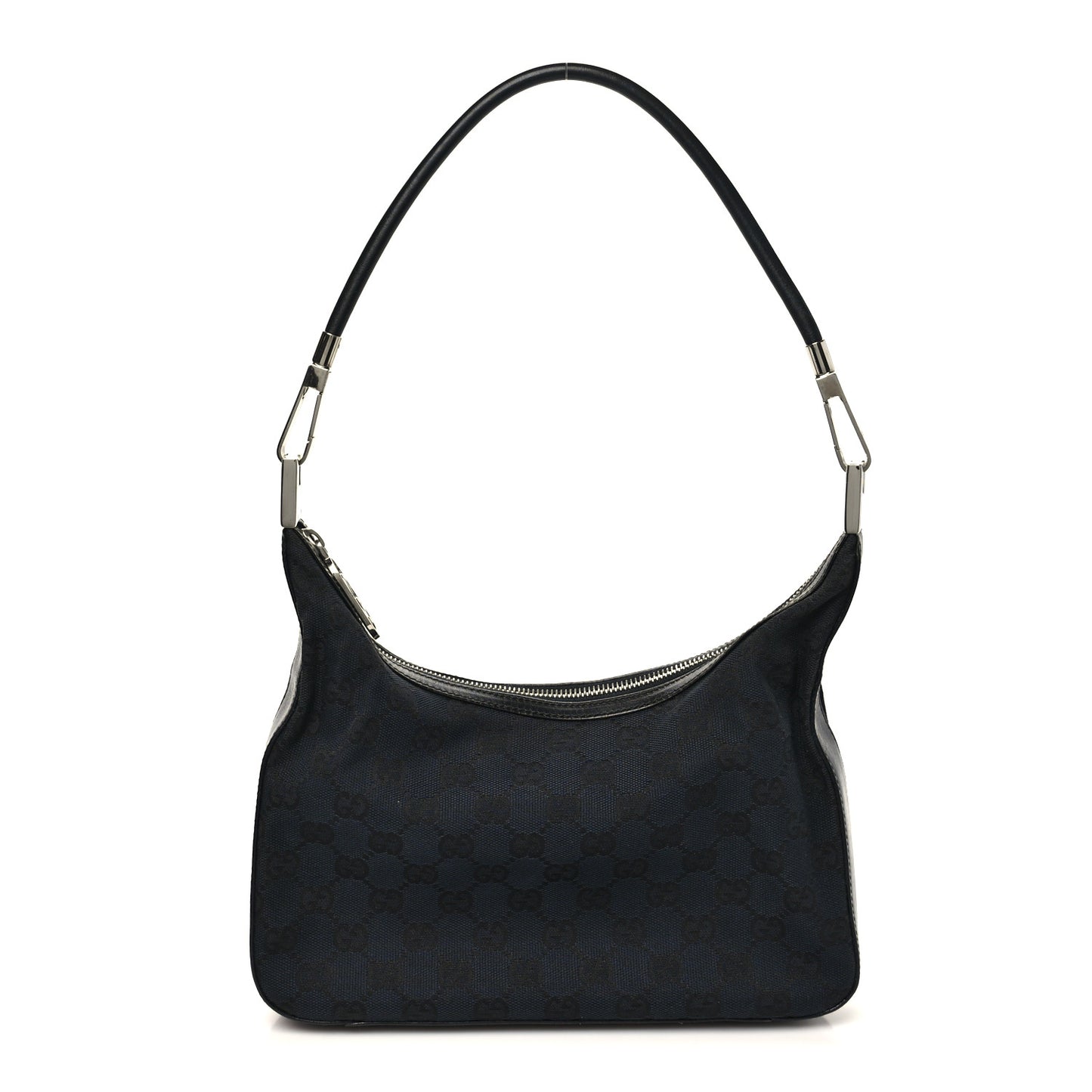 Monogram GG Clasp Hobo Black