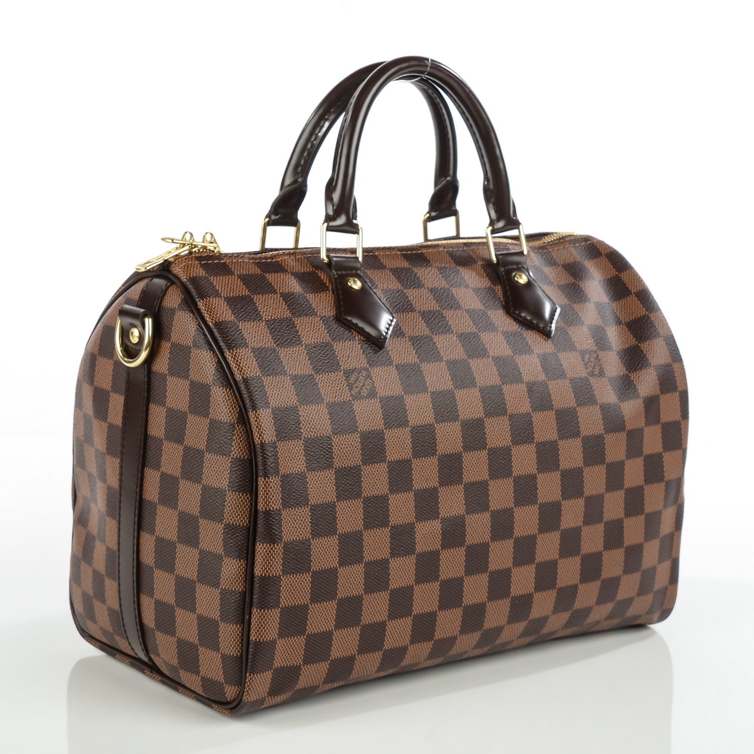 Louis Vuitton Damier Ebene Speedy Bandouliere 30 3 of 8