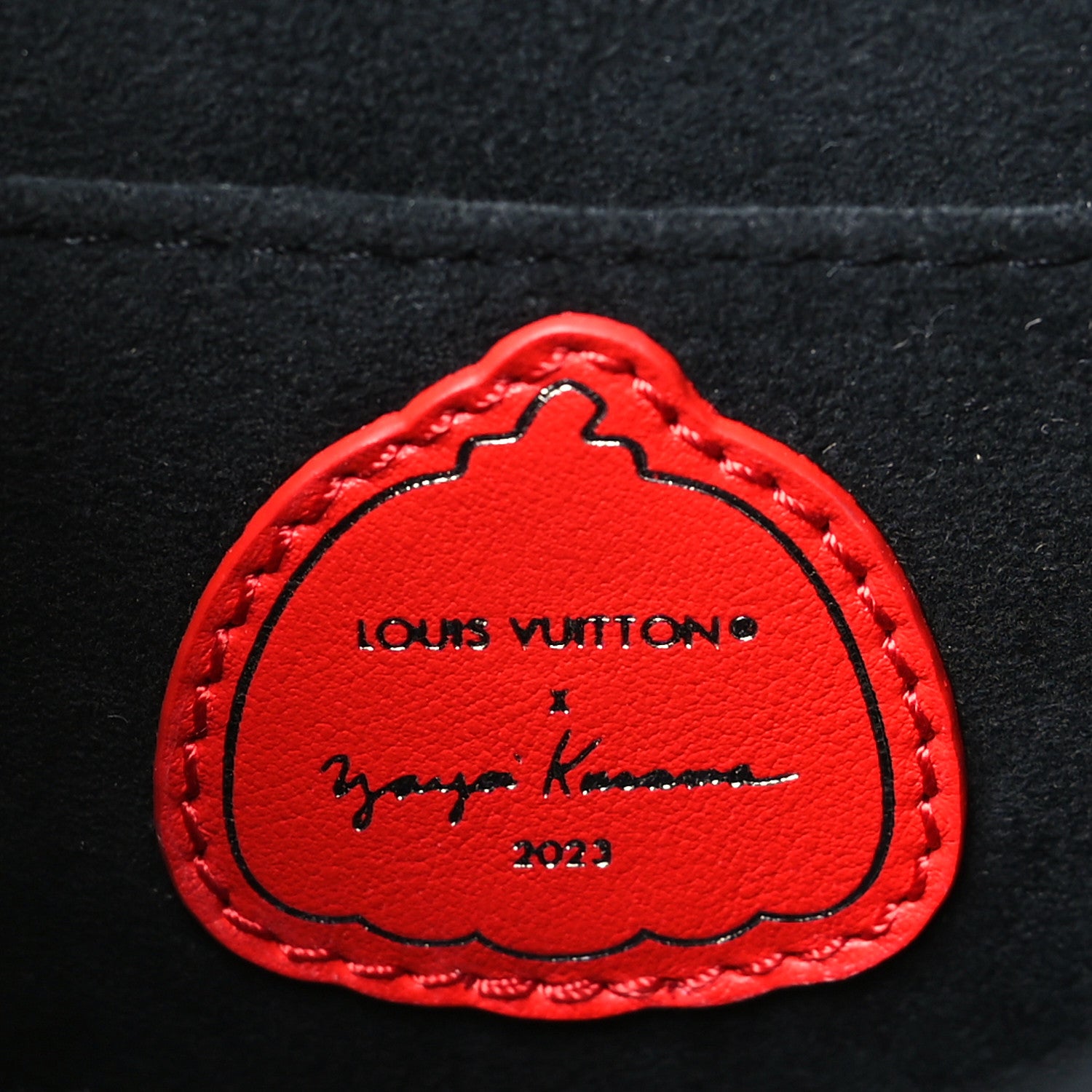 Louis Vuitton LV X YK Taurillon Dots Dauphine Mini Black 6 of 9
