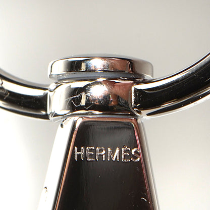 Hermes Toile Taurillon Clemence Evelyne III PM Ecru Black 6 of 18
