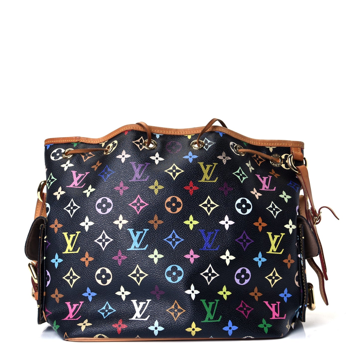 Monogram Multicolor Petit Noe Black