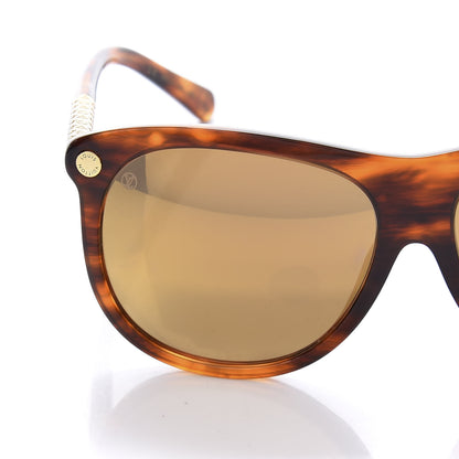 Louis Vuitton Vertigo Sunglasses Z0895E Tortoise 7 of 8