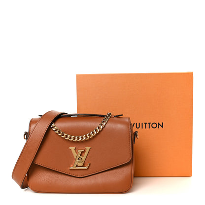 Louis Vuitton Grained Calfskin Lockme Oxford Cognac 13 of 13
