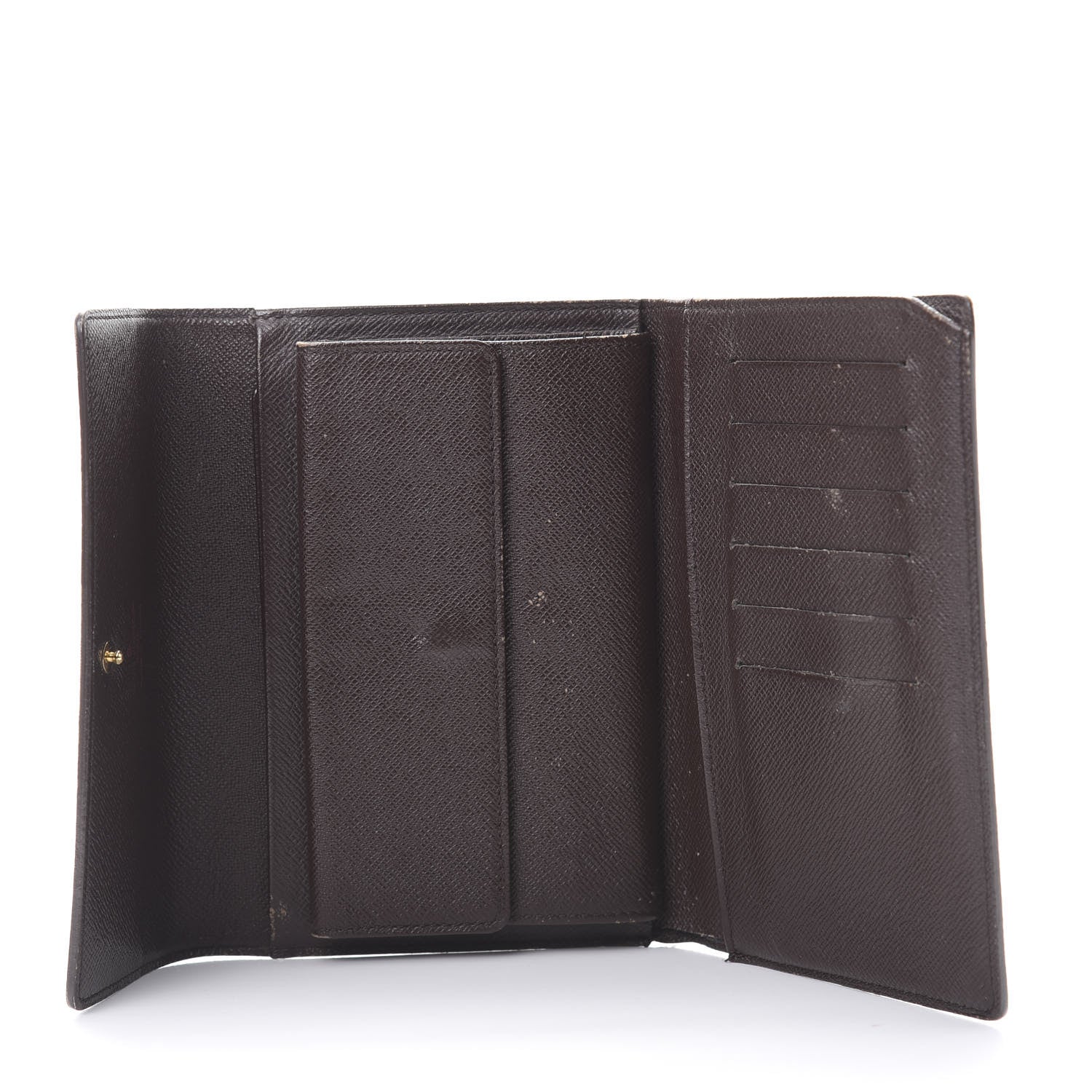 Louis Vuitton Damier Ebene Porte Tresor Etui Papier Wallet 6 of 19