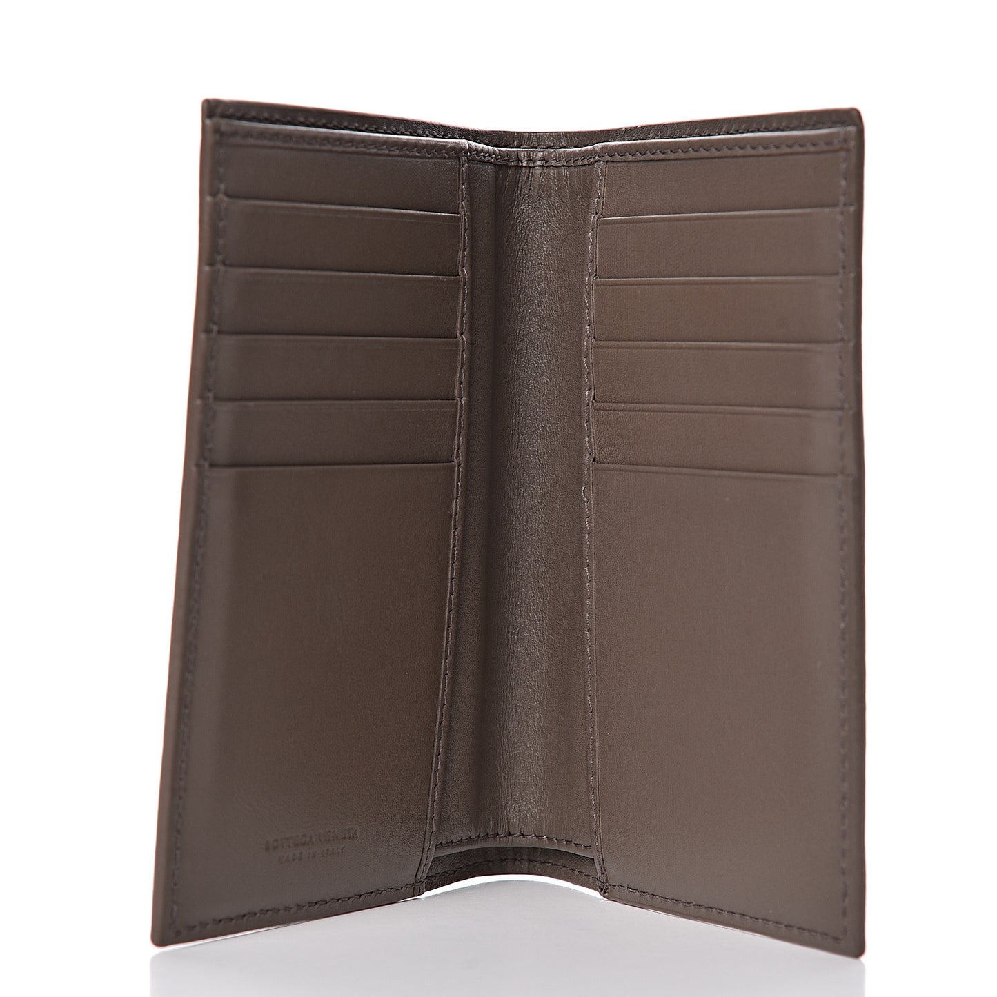 Nappa Intrecciato Bi-Fold Wallet Shadow