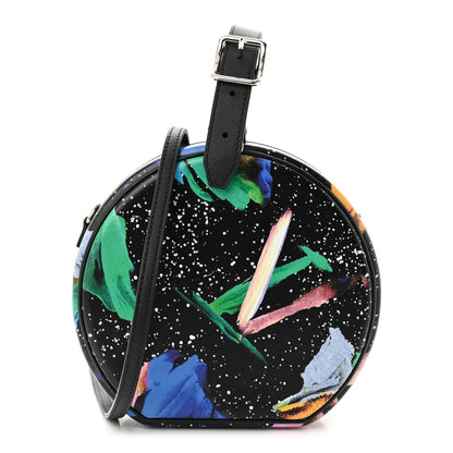 Louis Vuitton Calfskin Splash Print Petite Boite Chapeau Black 1 of 11