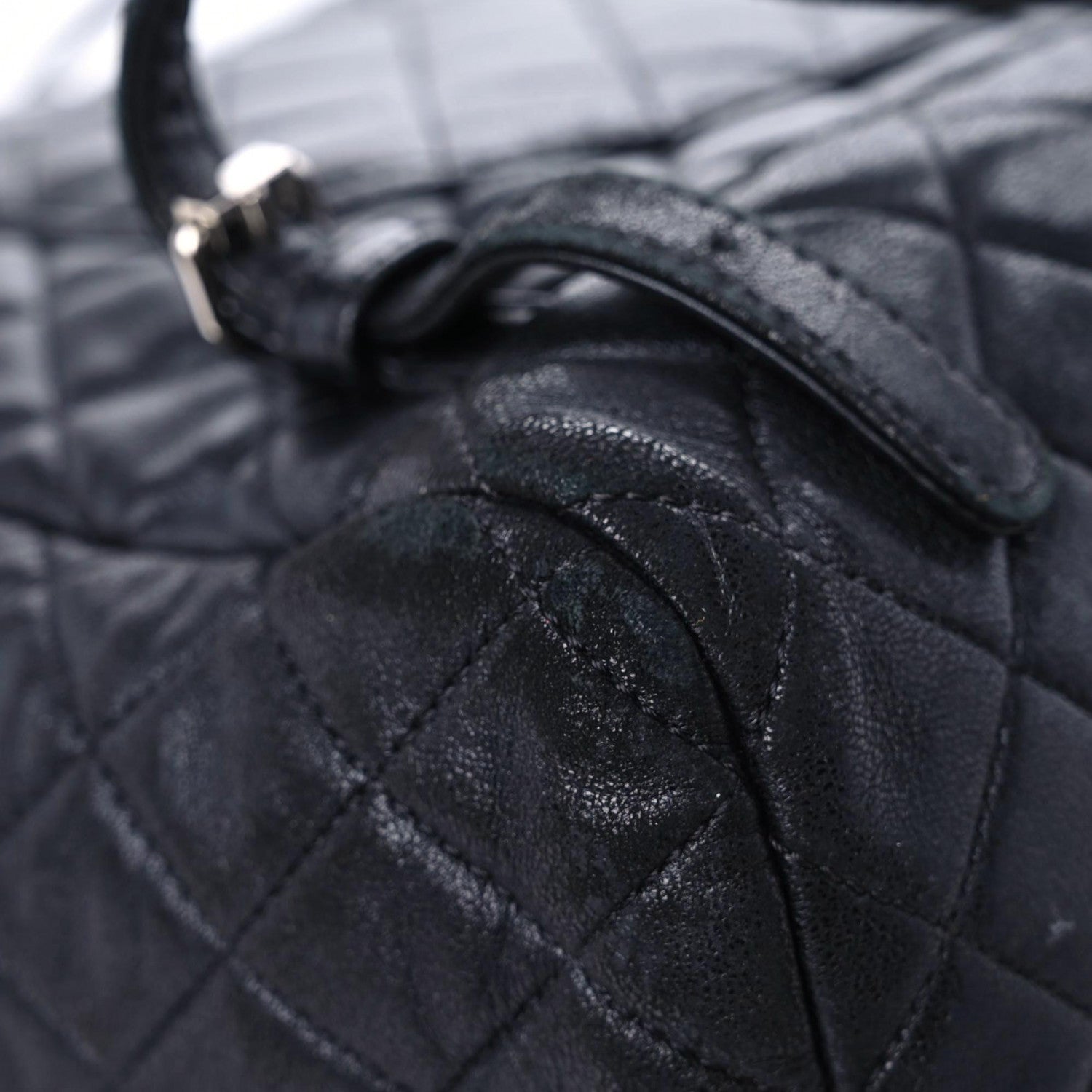 Chanel Lambskin Quilted Large Urban Spirit Backpack Black 14 of 21