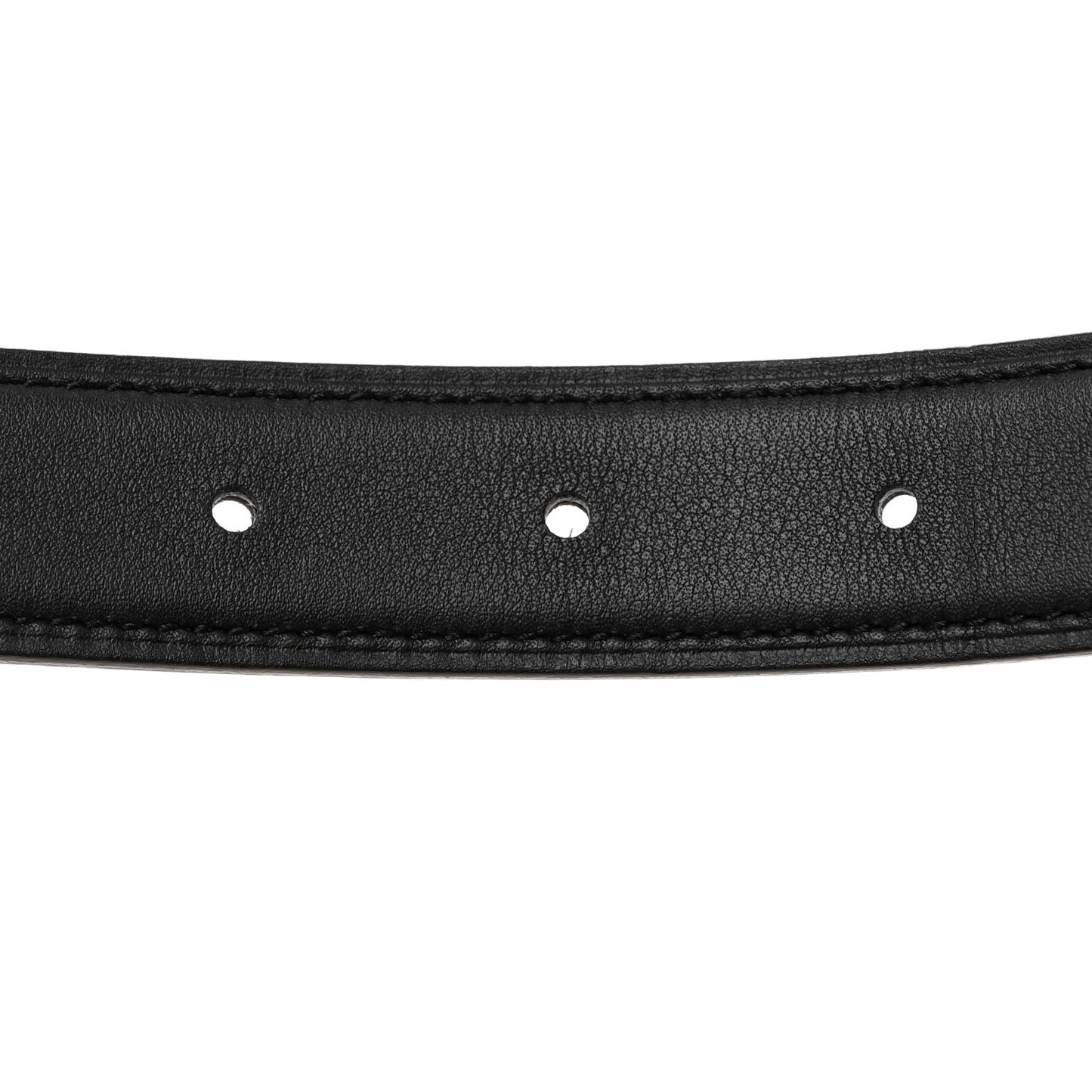 Swift Epsom 24mm Belt Strap 85 34 Black Etoupe