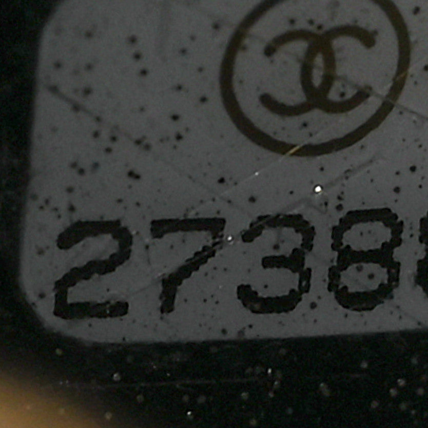 Chanel Lambskin Timeless Vanity Cosmetic Case Black 7 of 9