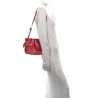 Loewe Calfskin Mini Flamenco Knot Bag Red 2 of 10