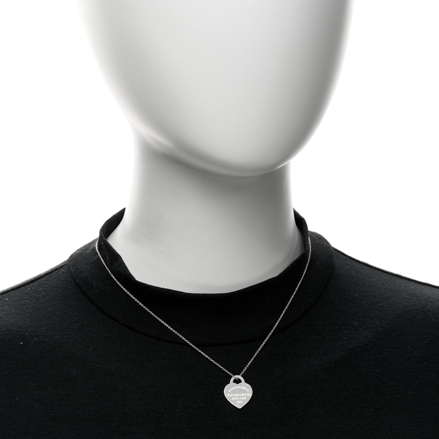 Sterling Silver Small Return To Tiffany Heart Pendant Necklace