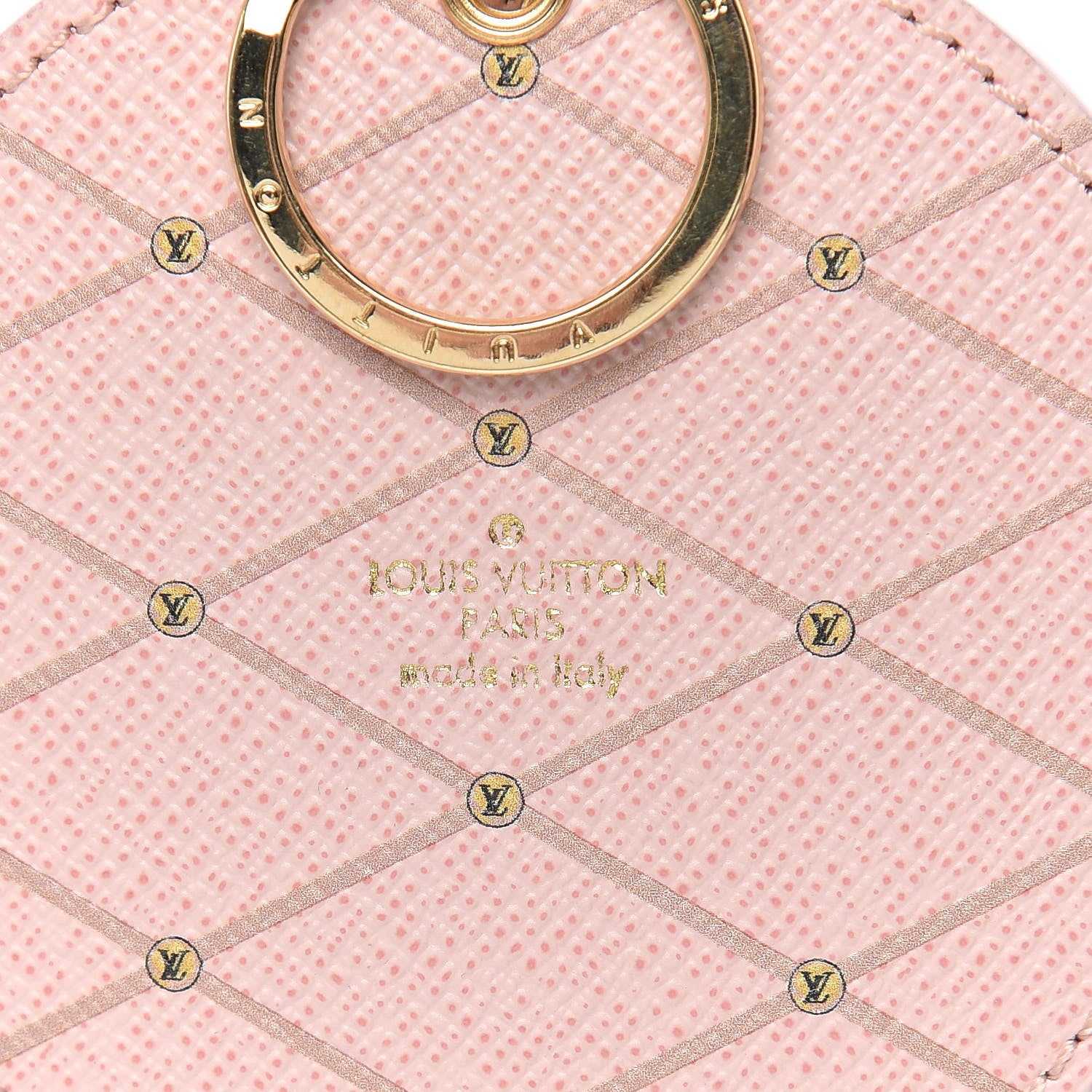 Louis Vuitton Damier Azur Summer Trunks Bag Charm Key Holder 3 of 4