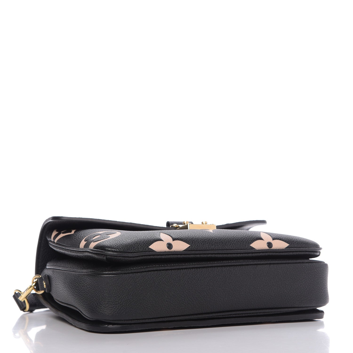 Louis Vuitton Empreinte Monogram Giant Pochette Metis Black Beige 4 of 9