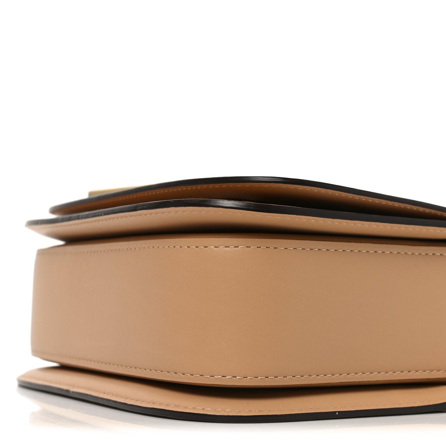 Olen Calfskin Small Lingot Crossbody Latte