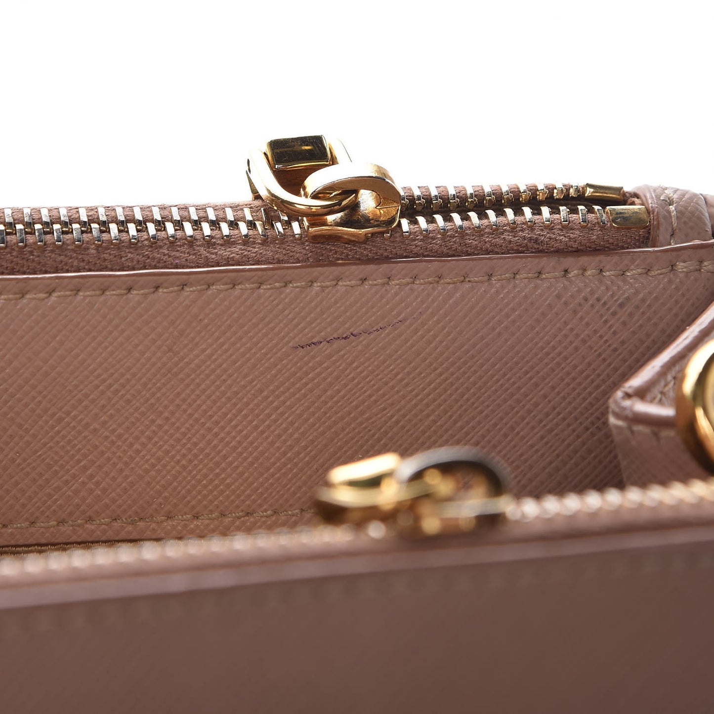 Saffiano Small Galleria Double Zip Tote Cammeo