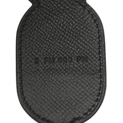 Hermes Epsom Maillons Shoulder Strap Black Gold 5 of 5