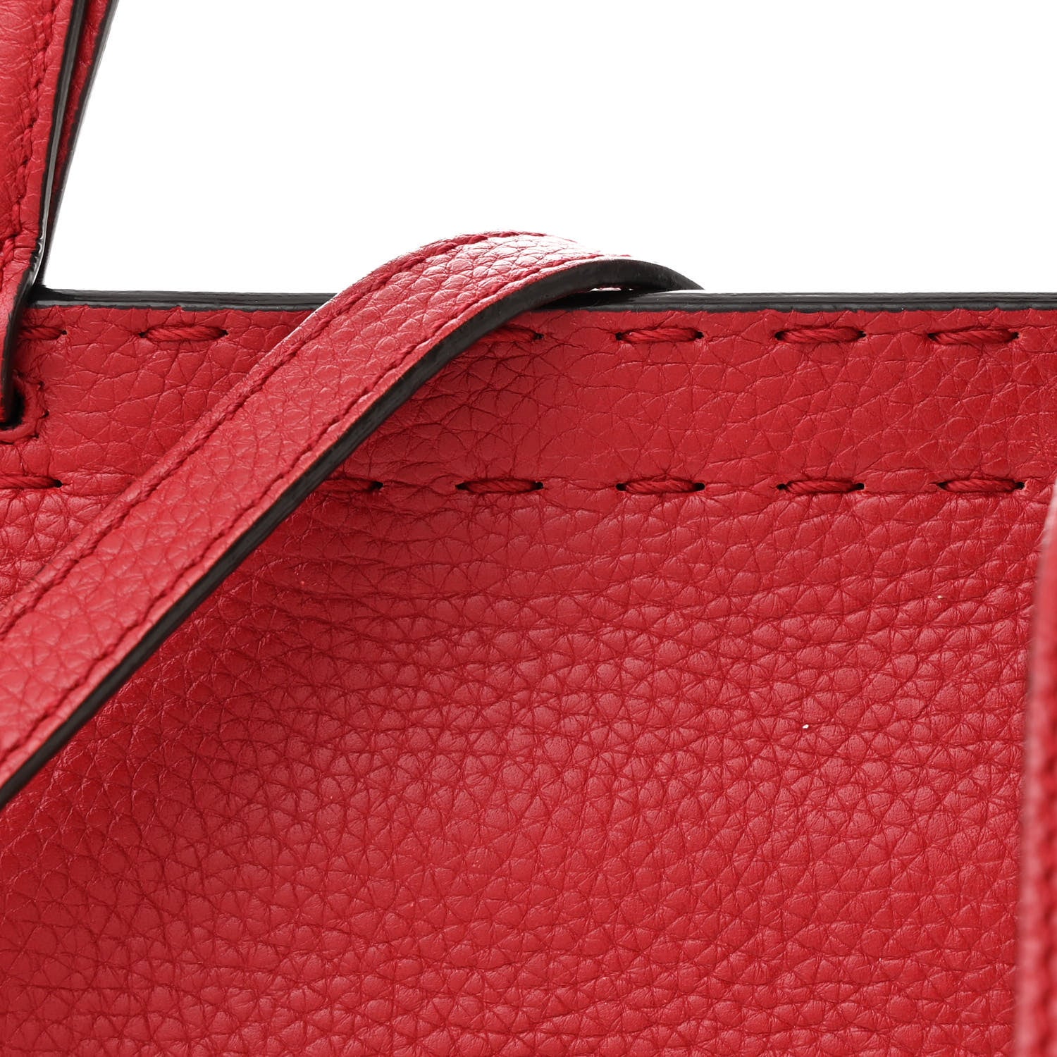 Gucci Cellarius Calfskin Mini GG Marmont Top Handle Bag Vulcanic Red 8 of 11