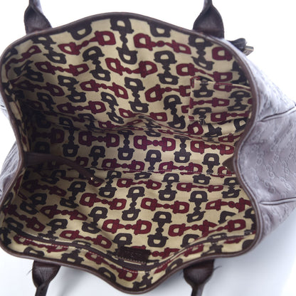 Gucci Guccissima Medium Princy Tote Dark Brown 5 of 7