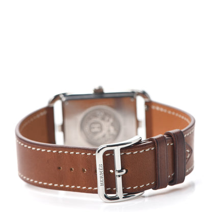 Hermes Stainless Steel Barenia 29mm Cape Cod Quartz Watch Fauve 3 of 6