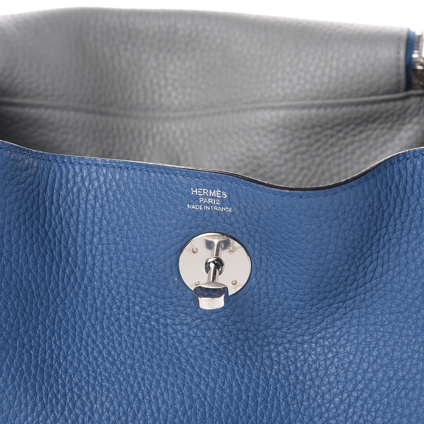 Taurillon Clemence Lindy 26 Bleu Agate