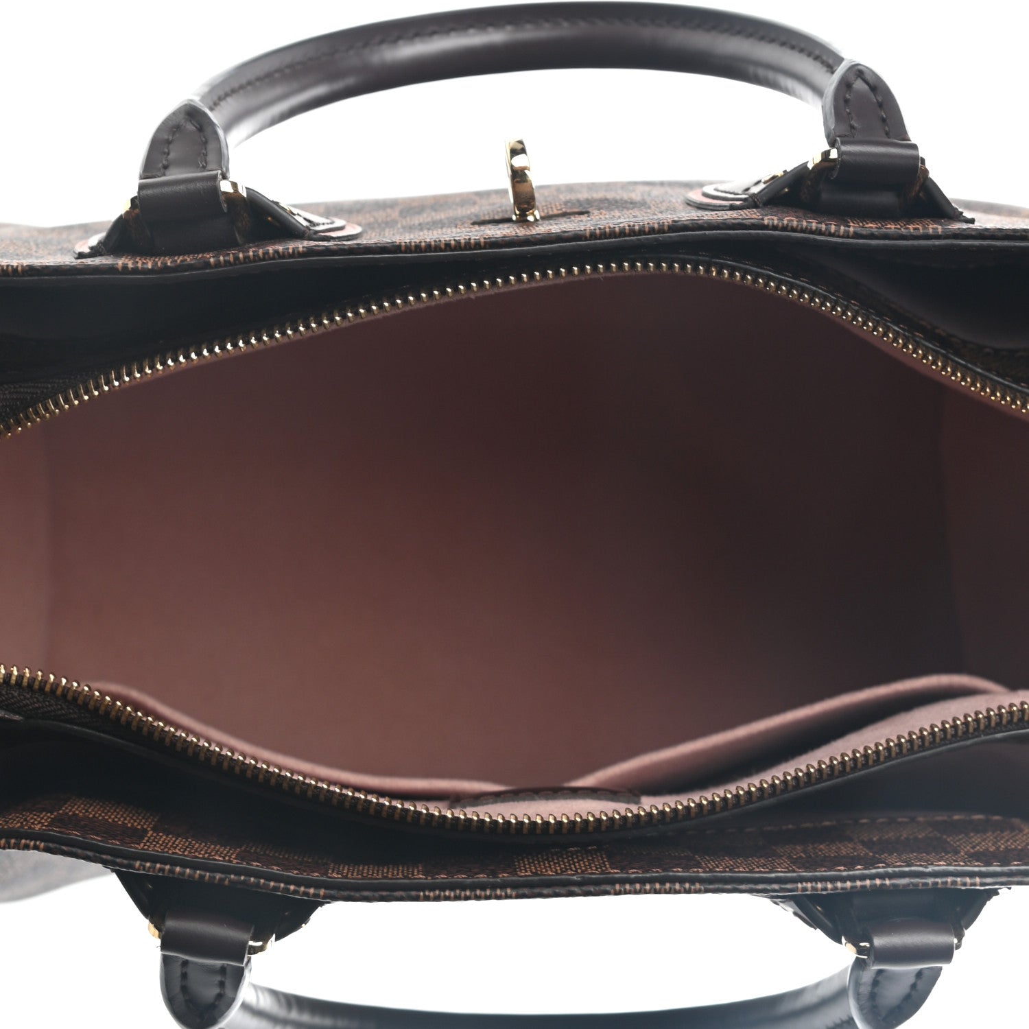 Louis Vuitton Cuir Taurillon Damier Ebene Normandy Magnolia 4 of 5