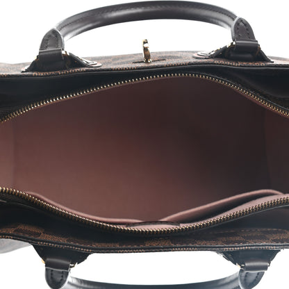 Louis Vuitton Cuir Taurillon Damier Ebene Normandy Magnolia 4 of 5