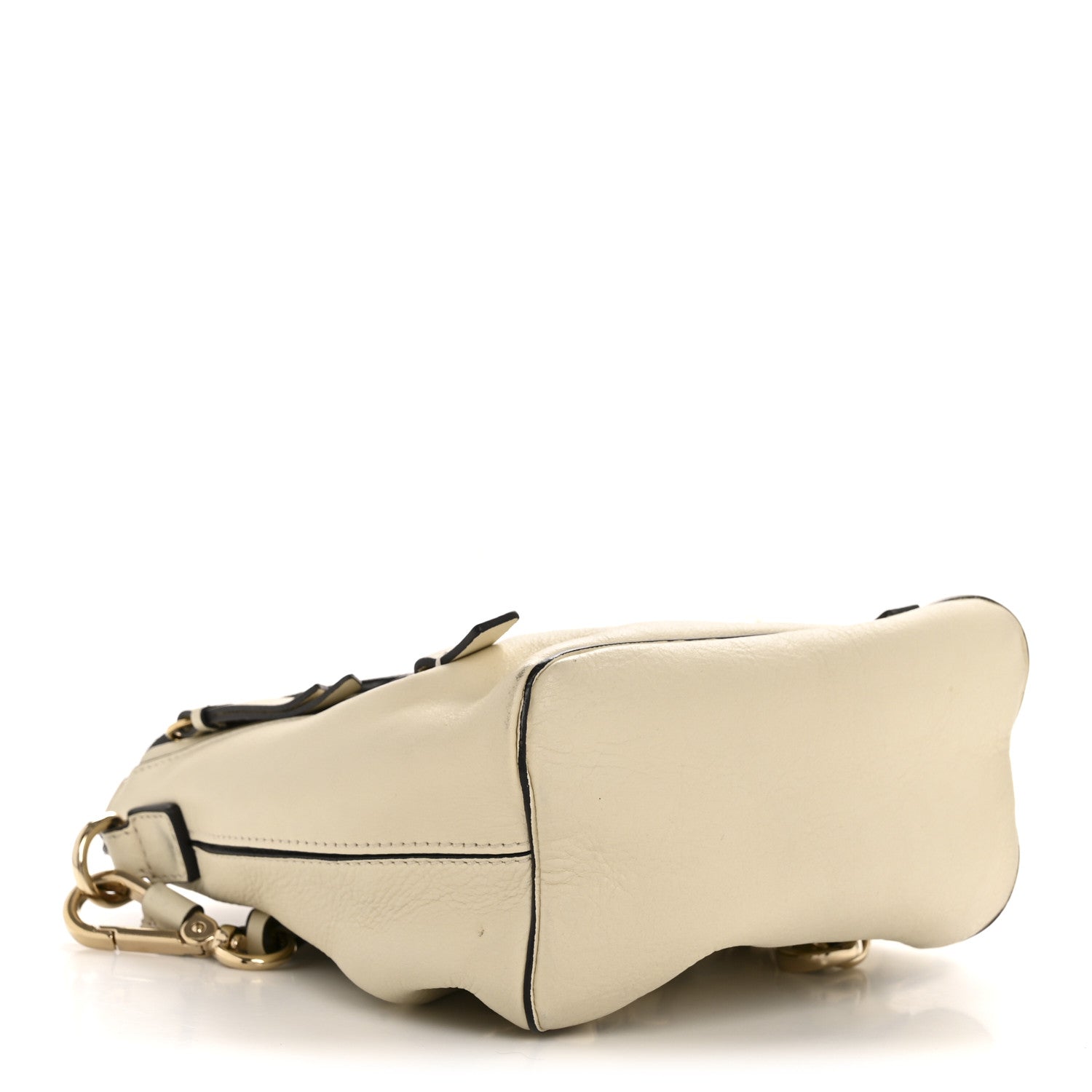 Chloe Suede Calfskin Mini Faye Backpack Off White 4 of 15