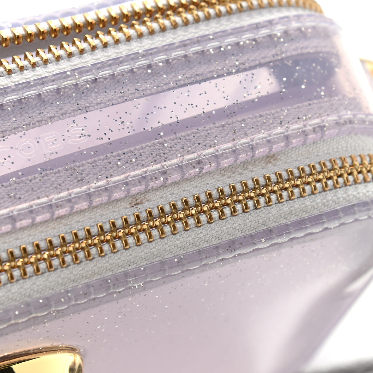 Marc Jacobs Jelly Glitter Small Snapshot Camera Bag Silver Multi 11 of 11