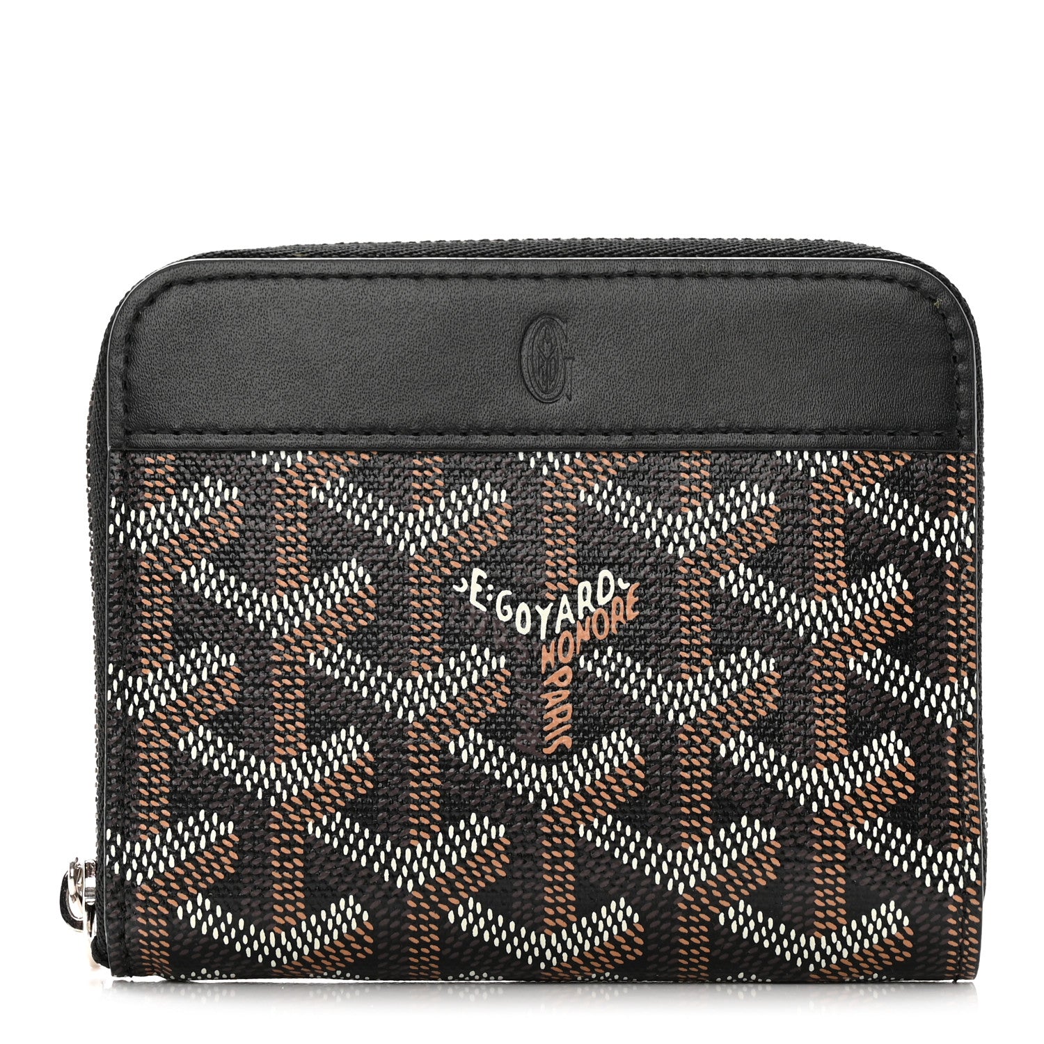 Goyard Goyardine Matignon PM Wallet Black 1 of 8