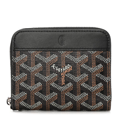 Goyard Goyardine Matignon PM Wallet Black 1 of 8
