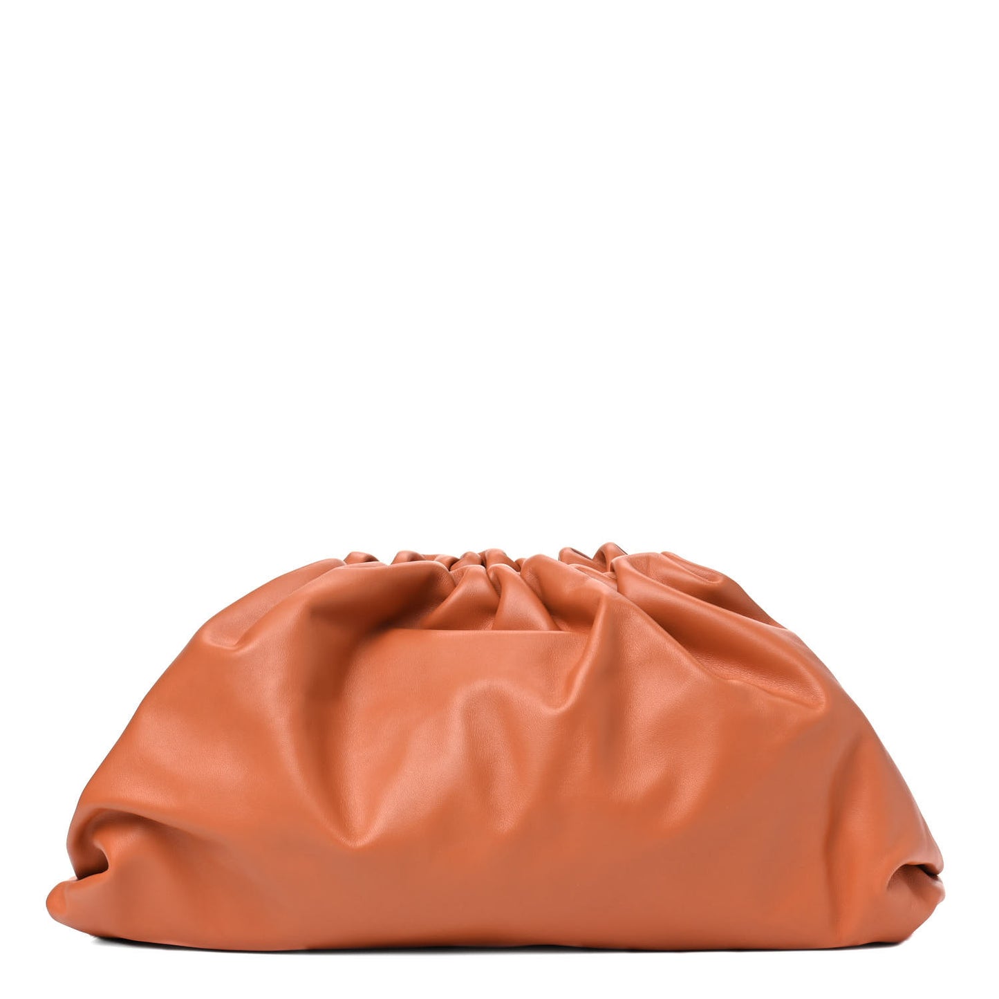 Smooth Butter Calf The Pouch Oversized Clutch Clay