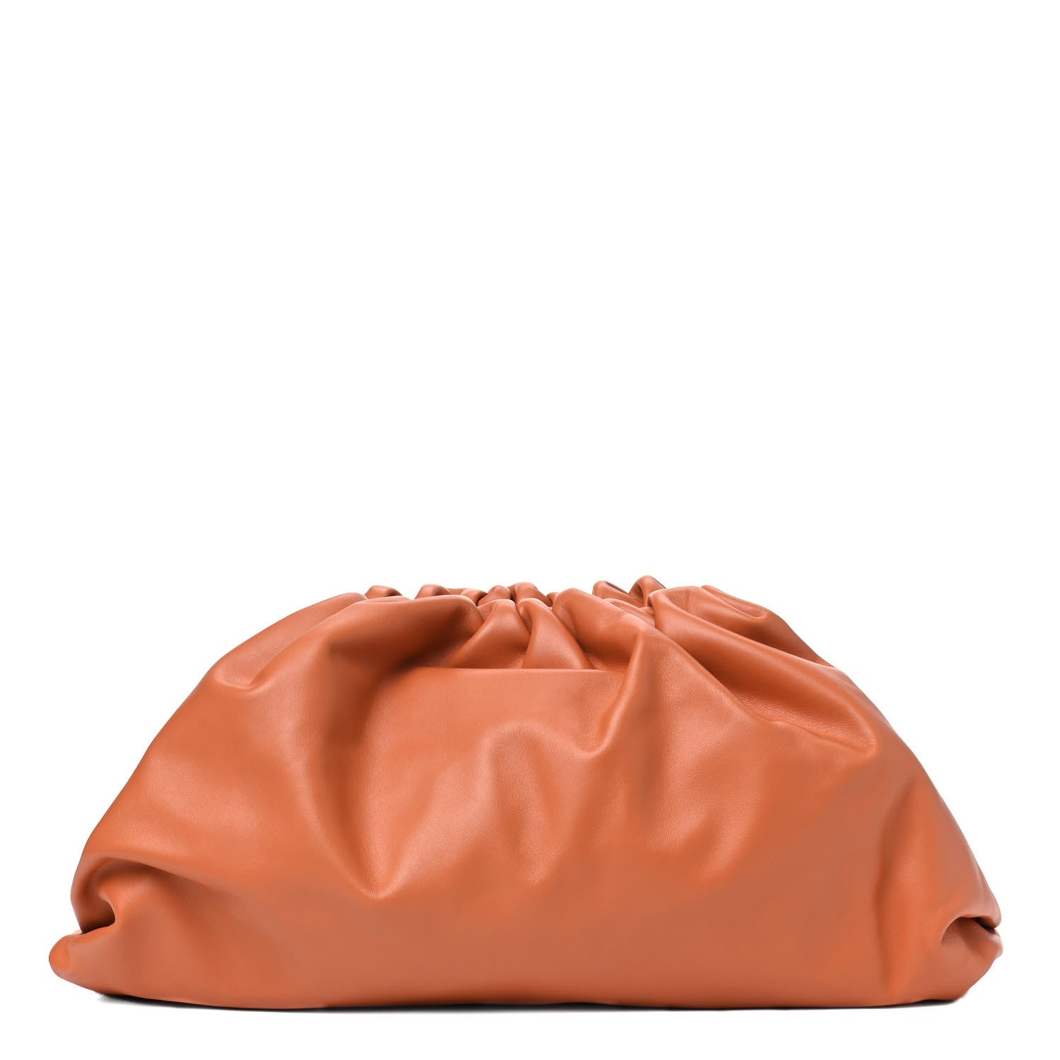 Bottega Veneta Smooth Butter Calf The Pouch Oversized Clutch Clay 1 of 5